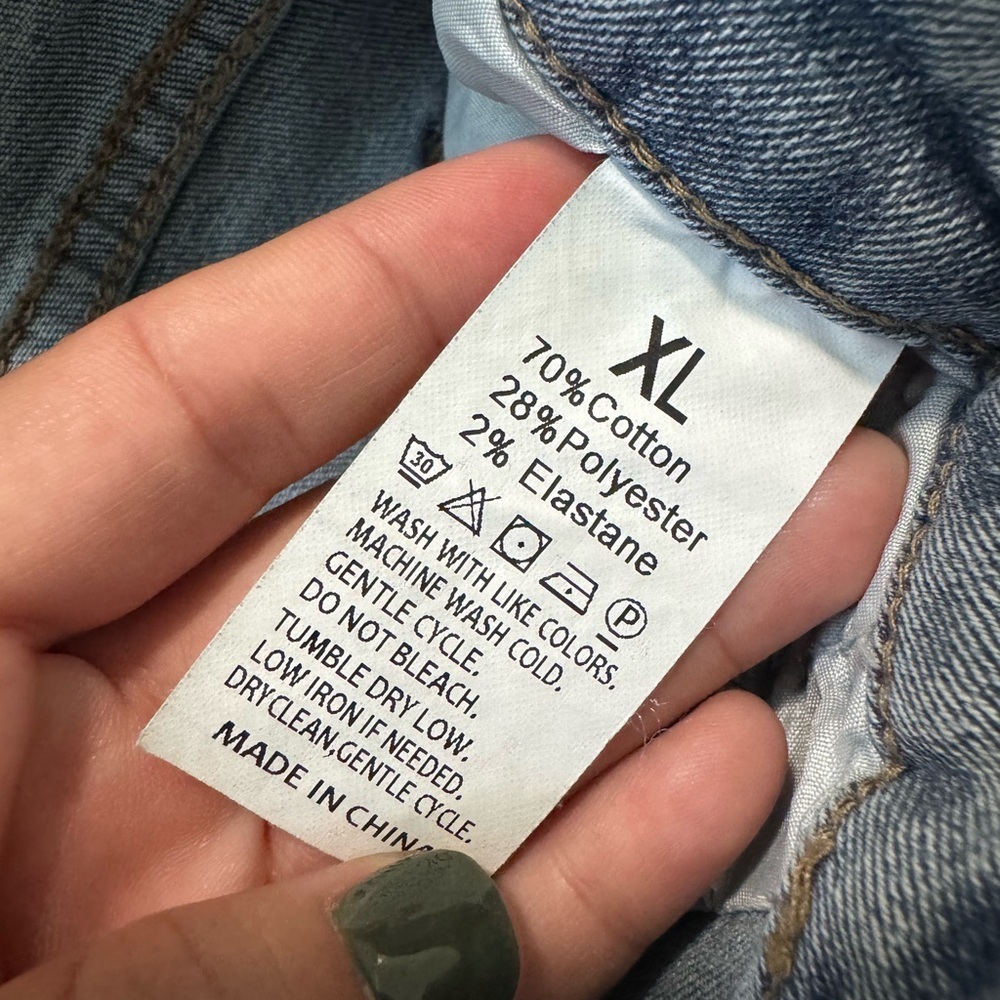 🔥 4 for $20 DEAL 🔥 SHEIN \ Temu || Denim Jeans Size XL - Picture 5 of 12